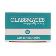 Classmates Paper Clips Small 22mm - 10 packs of 100